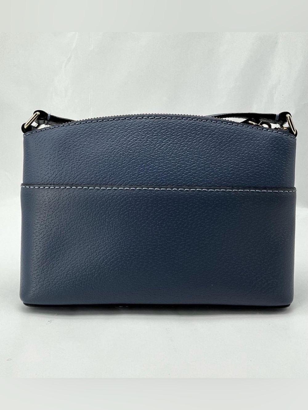 kate spade navy blue pebble leather crossbody - Picture 2 of 3